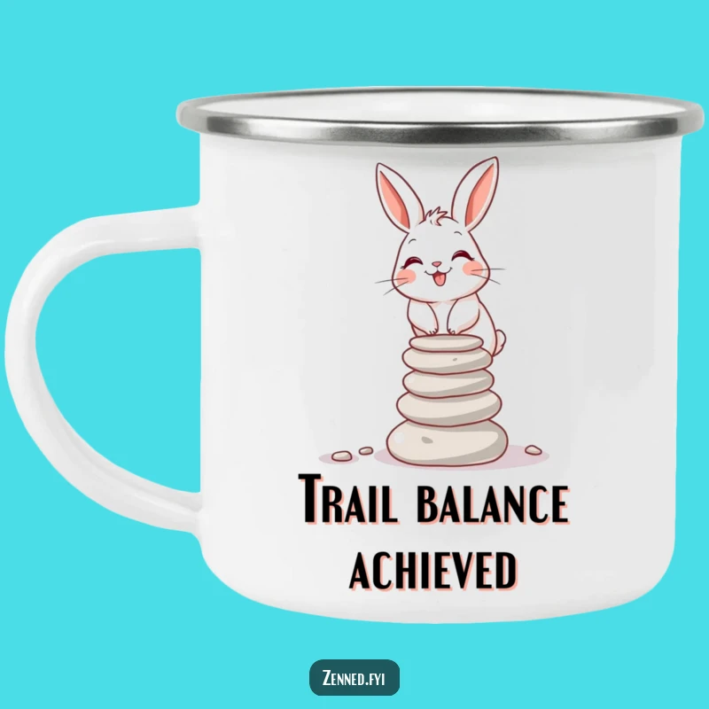 Funny Rabbit Stability Mug - Hilarious Campfire Balance Gift