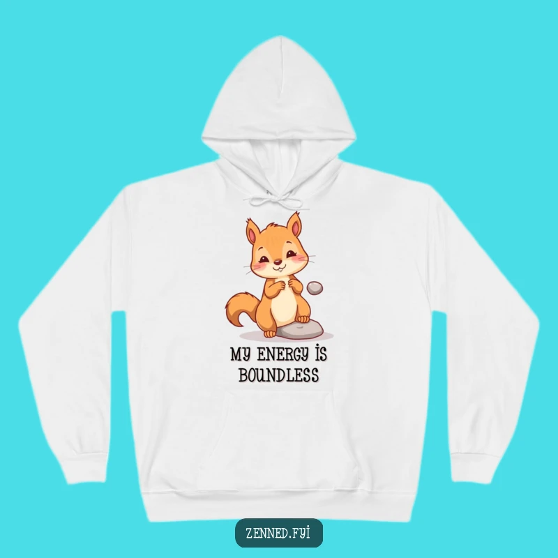 Funny Squirrel Magic Hoodie: Cozy Comfort & Playful Powers