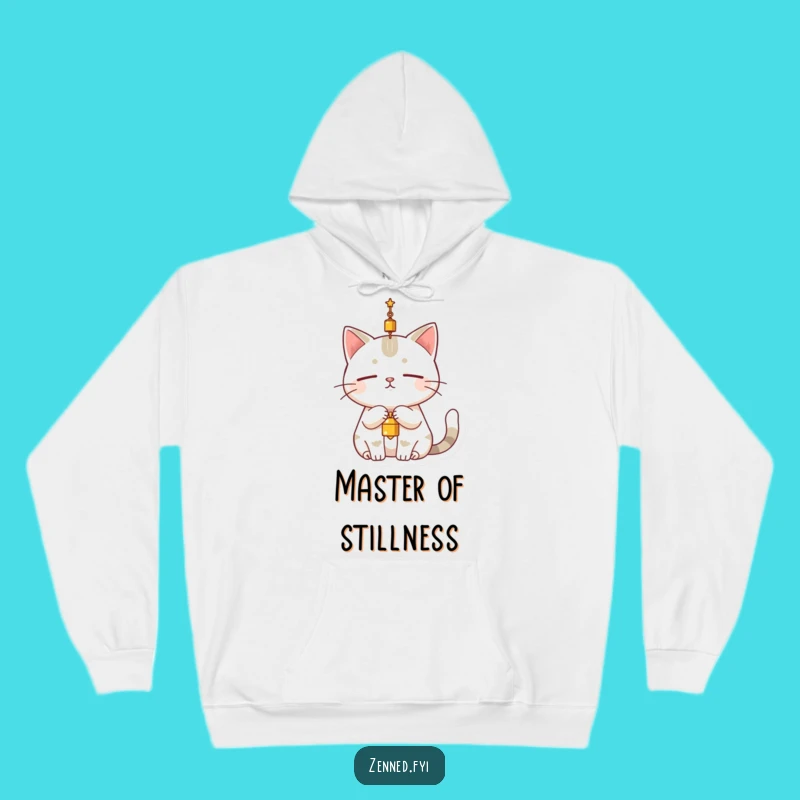 Cozy Funny Cat Bell Hoodie: Warmth Meets Quiet Amusement