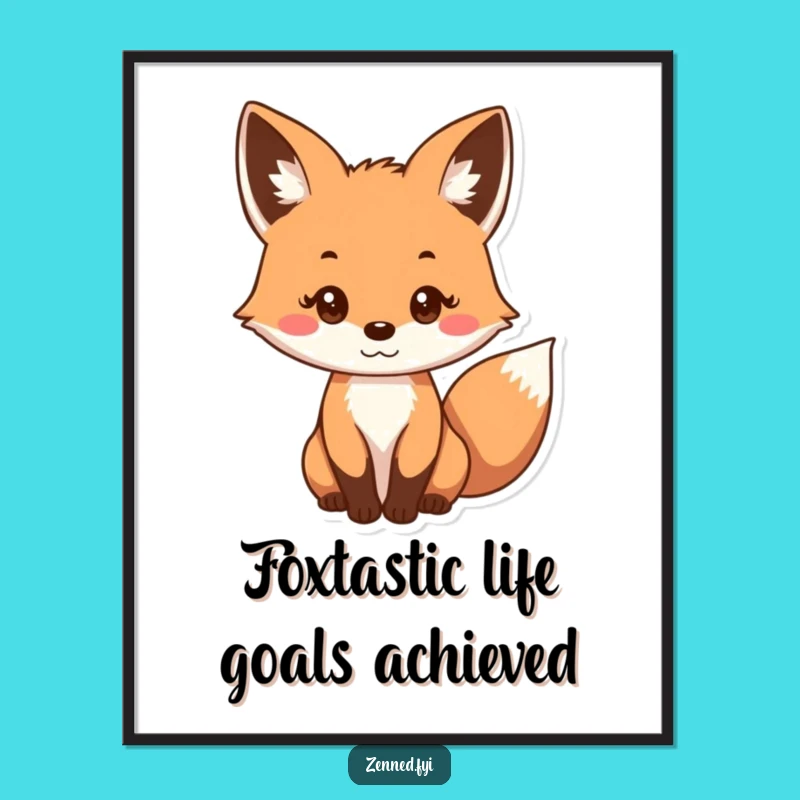 Free Printable Fox Art: Funny Downloadable Wall Decor for Whimsical Spaces