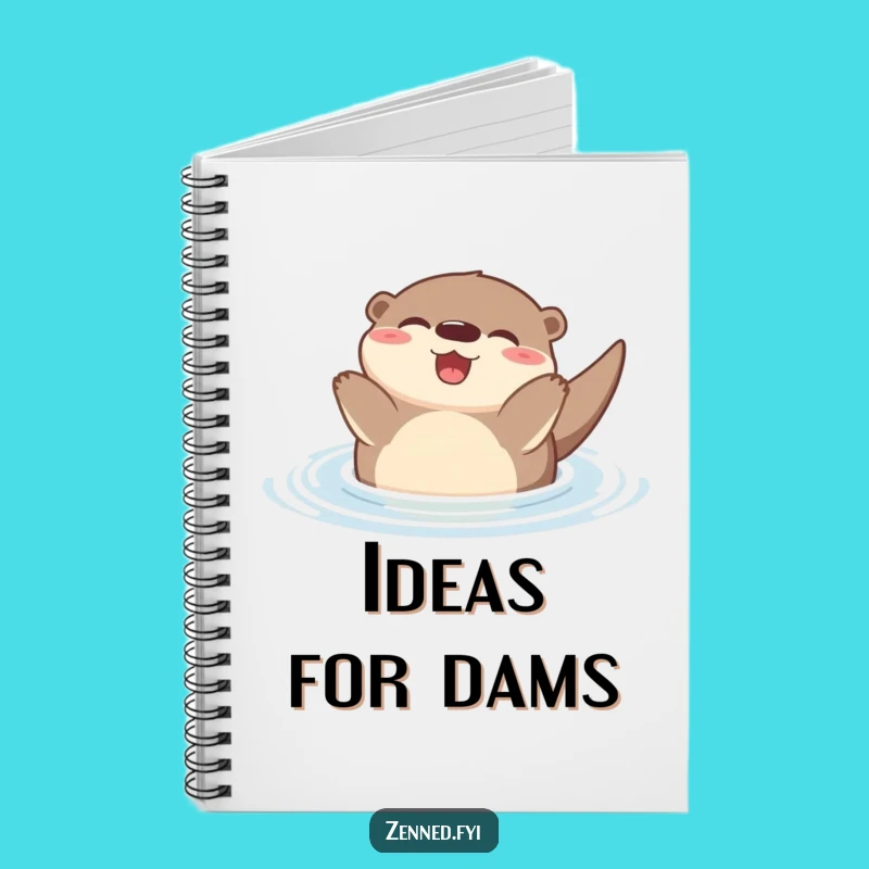 Funny Zen Otter Notebook: Relaxation Journal, Hilarious Diary for Otter Lovers