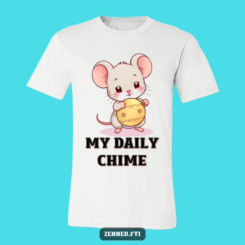 Funny Mouse Gong T-Shirt: Wear Your Playful Spirit with Humorous Style